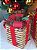 Caixas de Presente Decorativas Árvore Natal Laço Vermelho 2Un - Imagem 3