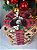Caixas de Presente Decorativas Árvore Natal Laço Xadrez Vermelho 3Un - Imagem 3