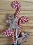 Galho Decoração Biscoito Natal Candy Cane Enfeite 1un 70cm - Imagem 3