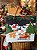 Sacola de Papel Presente M 30x27x12cm Papai Noel Sortido 1un - Imagem 3
