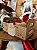 Caixote Papel Cartão Polo Norte Cesta M 22x15x8cm Papai Noel - Imagem 4