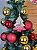 Enfeite Árvore Madeira Natal Decoração Ornamento 12,5x14,5cm - Imagem 3