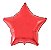 Balao Estrela 20 polegadas Vermelho Flexmetal - Imagem 1