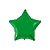 Balao Estrela 20 polegadas Verde Flexmetal - Imagem 1