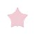 Balao Estrela 20 polegadas Rosa Baby Flexmetal - Imagem 1