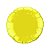Balão metalizado Redondo 20" Amarelo Flexmetal - Imagem 1