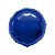 Balão metalizado redondo 20" Azul Marinho Flexmetal - Imagem 1