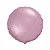 Balão Redondo 20" Cromado Rosa Pastel Flexmetal - Imagem 1