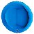Balão metalizado Redondo 18'' Azul Grabo - Imagem 1