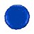 Balão Metalizado Redondo Azul Intenso 18" Cromus - Imagem 1
