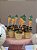 Mini Colher Cenoura Páscoa Decoração Enfeite Glitter 5cm 8un - Imagem 4
