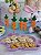 Pick Topper Cupcakes Doces Cenoura Glitter Páscoa 8cm 6un - Imagem 5
