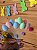 Enfeite Ovos de Pascoa Coloridos Isopor Palito com 12un - Imagem 5