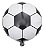 Balao Metalizado Bola Futebol 18''/45cm Balloon - Imagem 1