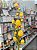Galho Ovos de Páscoa Amarelo Decoração Enfeite 55cm 1un - Imagem 3