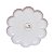 Bandeja Flower com pé 1un Off White Flor Só Boleiras - Imagem 2