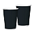 Copo Papel 180Ml Festa Colors Preto 8Un - Imagem 1