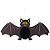 Enfeite Decorativo Morcego Sanfonado Halloween 60 cm - 1un - Imagem 1