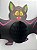 Enfeite Decorativo Morcego Sanfonado Halloween 60 cm - 1un - Imagem 3