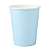 Copo Papel Liso Candy Color Azul 270ml (8un) - Imagem 1