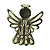 Aplique Batizado Santo Anjo Dourado 4un - Imagem 1