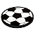Guardanapo Papel Redondo Folha Dupla Bola Futebol 33x33 20un - Imagem 1