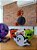 Kit Decorativo Leque de Papel Halloween 10/16/20cm 3un - Imagem 2