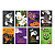 Cartaz Decorativo Travessuras Halloween 25x35 c/8un - Imagem 1