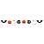 Faixa Decorativa Travessuras Halloween 1un 1,8m - Imagem 1