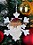 Papai Noel Em Floco Neve P/ Pendurar - Imagem 2