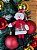 Enfeite pendurar Boneco de Neve Natal 22cm - Imagem 2