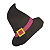 Guardanapo Folha Dupla Halloween Chápeu de Bruxa 33x33 20un - Imagem 1