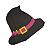 Guardanapo Folha Dupla Halloween Chápeu de Bruxa 33x33 20un - Imagem 5