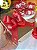 Laço Pronto Feliz Natal Vermelho 2,2x42cm 10un Cromus - Imagem 3