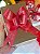 Laço Pronto Feliz Natal Vermelho 2,2x42cm 10un Cromus - Imagem 2