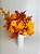 Galho Decorativo Folhagem Abóbora Frutas Halloween 29cm 1un - Imagem 3