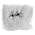 Teia Branca Decorativa Halloween c/ duas aranhas 20g 1un - Imagem 1