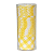 Forminhas para Cupcake Forneaveis Xadrez Vichy Amarelo 20un - Imagem 3