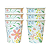 Copos de Papel Flores 240ml 08 Un - Imagem 1