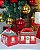 Caixa Maleta Redonda Guirlanda P/ Presente Natal 12x8x7 10un - Imagem 2