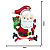 Balão Metalizado Papai Noel 63x78,5cm 1un - Imagem 2