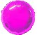 Balão Metalizado Redondo  Pink Magenta 18" Cromus - Imagem 1