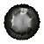 Balao Metalizado Redondo Preto 18" Cromus - Imagem 1