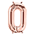 Balao Metalizado Numero 0 Rose Gold 40" 101cm Cromus - Imagem 1