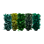 Forminha p/ Doces Melissa Mix 06 Tons Verdes 50Un - Imagem 5