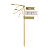 Topo Decorativo Happy New Year Dourado 1Un - Imagem 1