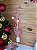 Galho Decorativo Natalino Lollipop Vermelho/Branco 58cm 1un - Imagem 2