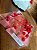 Forminha de doce Pompom (10und) - Rosa C/ Vermelho - Imagem 3