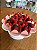 Forminha de doce Pompom (20und) - Rosa C/ Vermelho - Imagem 3