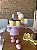 Enfeite Decorativo Mini Ovos Rosa 15 Un - Imagem 3